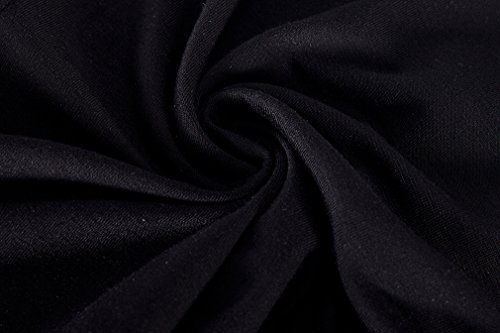 JINSHI Bóxers Basicos Calzoncillos de Bambú Comodo Ropa Interior Elástica para Hombre Pack de 6 Negro L