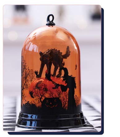 JIUJ Velas de té de calabaza naranja con pilas para Halloween, Día de Acción de Gracias, Navidad, decoración del hogar