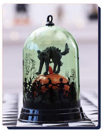 JIUJ Velas de té de calabaza naranja con pilas para Halloween, Día de Acción de Gracias, Navidad, decoración del hogar