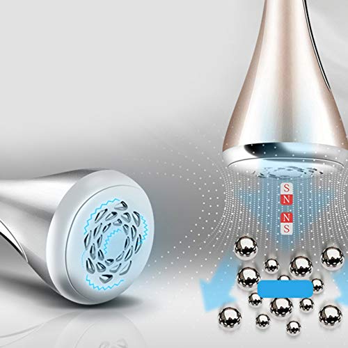 JIUY Imate magnética Instrumento inducción con mascarilla facial Masaje Máquina (Oro)