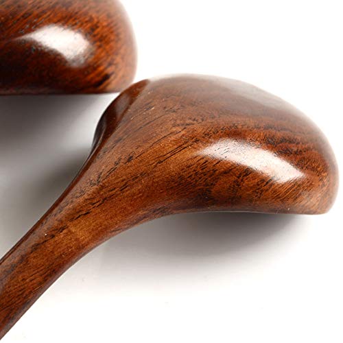 Jixista Cucharas de Madera Cucharas Mango Largo Cuchara para Sopa Cucharas de Sopa de Mango Largo de Madera Japonesa 3pcs para comer Mezclar Mezclar Cocinar para el restaurante en casa
