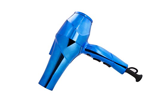 JMung'S Secador Pelo ElectrodomÃSticos Secador Alta CHJ3200-3 Potencia En Casa Secador De Pelo Profesional Secador Luz Azul AniÃ³N Termostato Cuidado del Cab, Blue