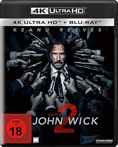 John Wick: Kapitel 2 (4K Ultra HD mit HDR + Blu-ray) (2 Disc-Version) [Blu-ray]