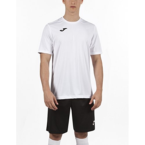 Joma Combi Camiseta Manga Corta, Hombre, Blanco, S