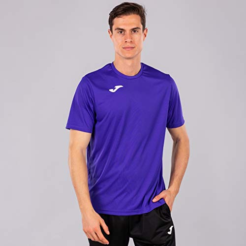 Joma Combi Camiseta Manga Corta, Hombre, Morado (Violeta), M