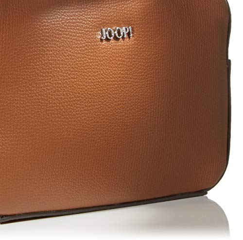 Joop! 4140004369 - Bolso de hombro de Cuero Mujer, color Marrón, talla 4.5x12x20 cm (B x H x T)