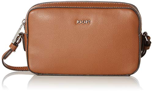 Joop! 4140004369 - Bolso de hombro de Cuero Mujer, color Marrón, talla 4.5x12x20 cm (B x H x T)
