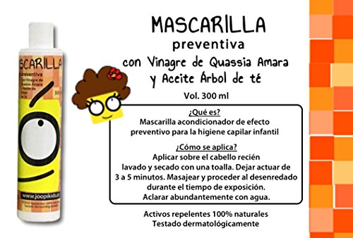 Joopi Kids Mascarilla para Prevenir Piojos con Quassia Amara 300ml