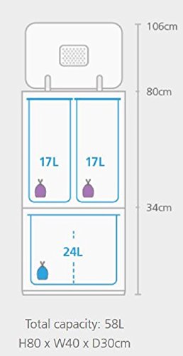 Joseph Joseph Totem 58 - Cubo de Basura