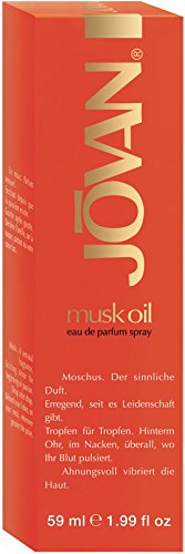 Jovan Musk Oil - Agua de tocador,, 59 ml