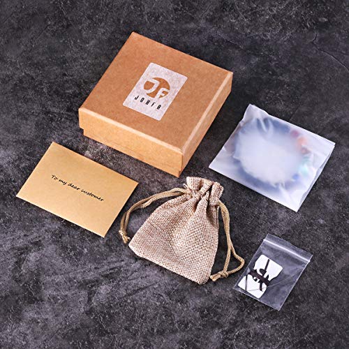 JOXFA Genuino Natural 8mm Piedras Preciosas Mala Granos Chakra Rudraksha Stretch Pulsera para Hombres Mujeres Yoga Meditación Budista Rosario (Rudraksha Chakra A)