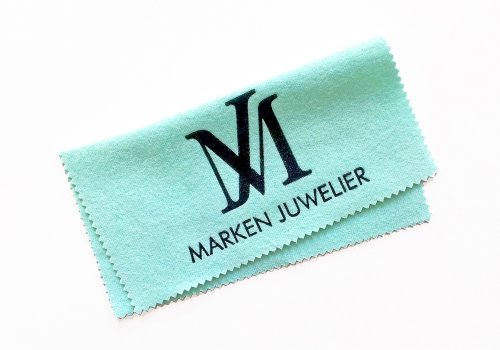 Joyería de plata marcas de paño de limpieza - toallita de microfibra para joyería de plata