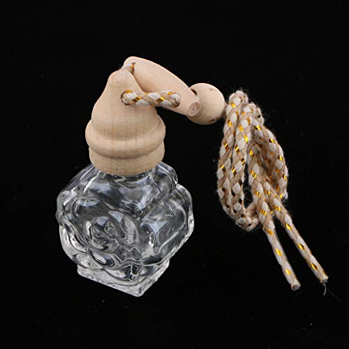 joyMerit Coche Decoración Interior Perfume Cuadrado Aire Acondicionado Caso Fragancia Spray Gadget - mi