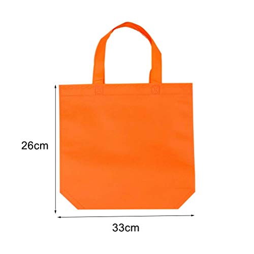 Jrancc Bolsas no Tejidas Bolsa de Regalo de Fiesta 30 Piezas 33 por 26 cm 5 Colores Bolsa de Compras no Tejida para Niños Niños Favores de Cumpleaños para Adultos