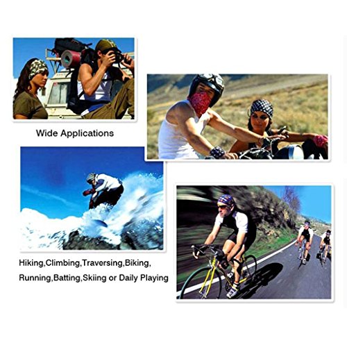 JT-Amigo 12pcs Pañuelos Bandanas de Modelo de Paisley para Cuello/Cabeza