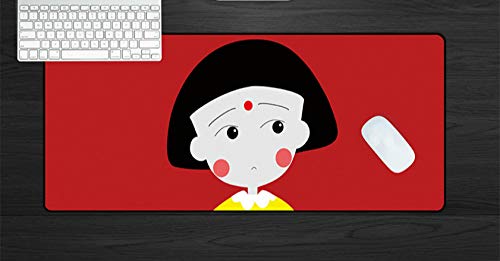 Juego de dibujos animados Alfombrilla de ratón Alfombrilla de ratón grande Juego de oficina Teclado de dibujos animados Juego Alfombrilla de ratón