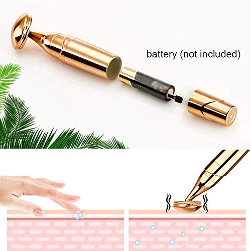Juego de masajeador facial y de ojos 2 en 1, masajeador eléctrico de cara barra de belleza energética para levantamiento instantáneo de la cara, antiarrugas, tensor de la piel