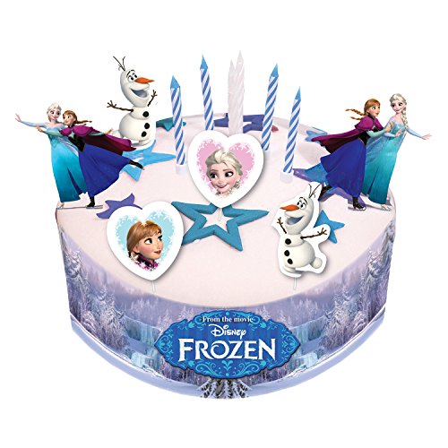 Juegos de decoración Amscan Internacional Disney congelado Cake