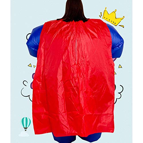 Juguetes Suministros y accesorios - Grupo de Disfraces Carnaval Conjunto Ropa hombre gordo de Halloween for adultos Cosplay Traje inflable festiva de la celebración de eventos de juguete divertido al