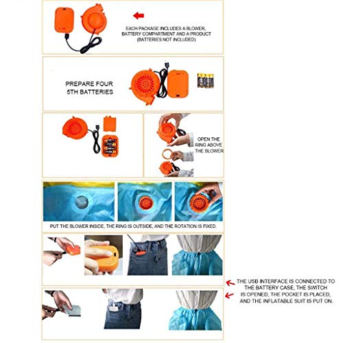 Juguetes Suministros y accesorios - Grupo de Disfraces Carnaval Conjunto Ropa hombre gordo de Halloween for adultos Cosplay Traje inflable festiva de la celebración de eventos de juguete divertido al