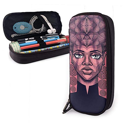 Jules Reina Africana,Bolso De Cosméticos,Plumier Colegio Pen,Bolsa De Lápices,Estuche Escolar,Papelería Estuche,Estuche De Lápices,Bolsa De Lápiz Organizador