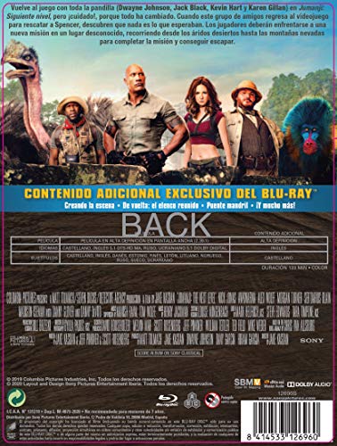 Jumanji: El siguiente Nivel - Edición especial metálica (BD) [Blu-ray]