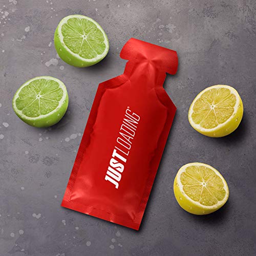 Just Loading - Geles Energéticos con Cafeína Lima Limón 30 x 30 g
