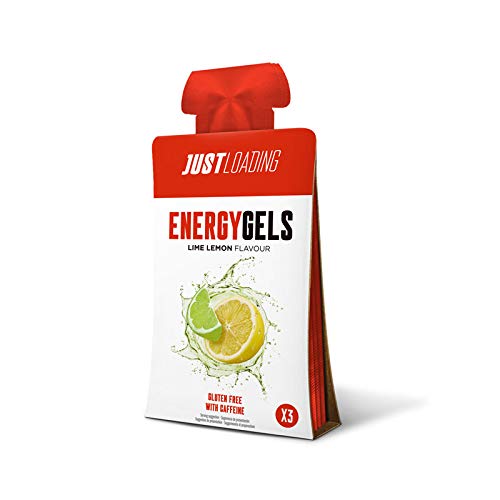 Just Loading - Geles Energéticos con Cafeína Lima Limón 30 x 30 g