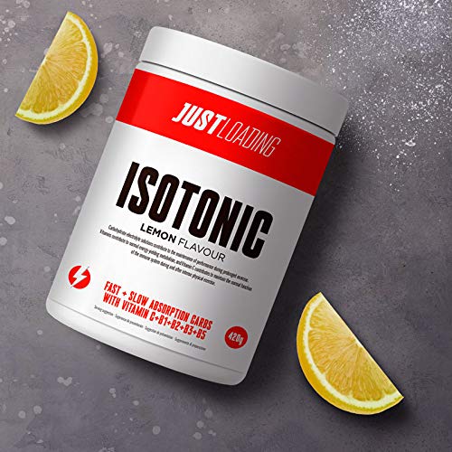 Just Loading - Isotónico en polvo sabor Limón con Vitaminas 420g