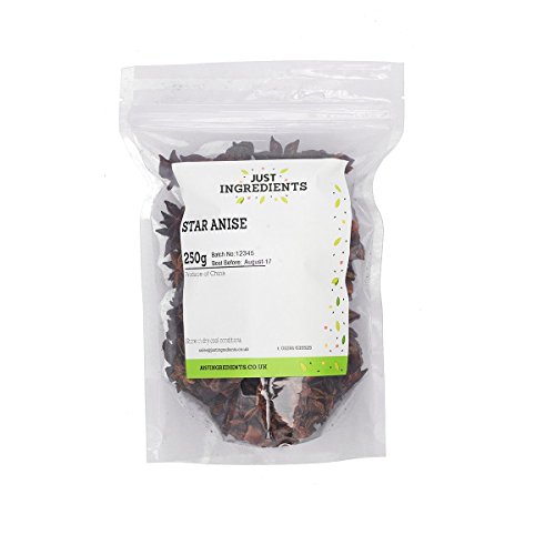 JustIngredients Essential Star Anise Anís Estrellado - 500 gr