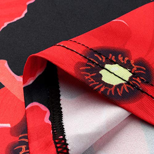 JUTOO Vestidos Casual De Mujer Vestidos Fiesta Largos para Boda Vestidos Elegantes para Bodas Vestidos Largos Casual Verano 2019 Vestido Niña Verano Vestidos Negro