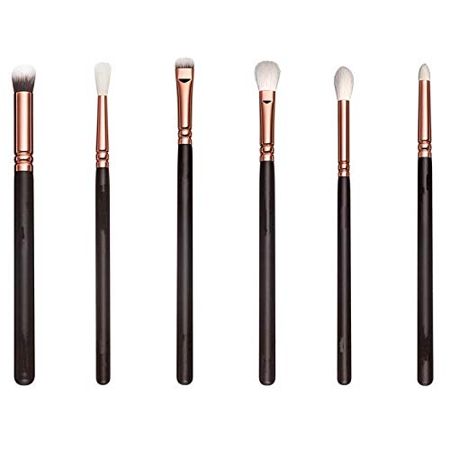Jwyq Rosa de Oro Conjunto Completo de Maquillaje de Ojos 100% Nuevo 1: 1 Cepillos (Handle Color : QKL12)