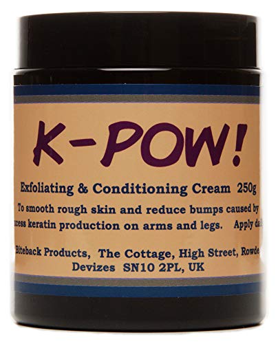 K-POW! Crema humectante exfoliante de 1 paso para la queratosis Pilaris Symptoms 250g