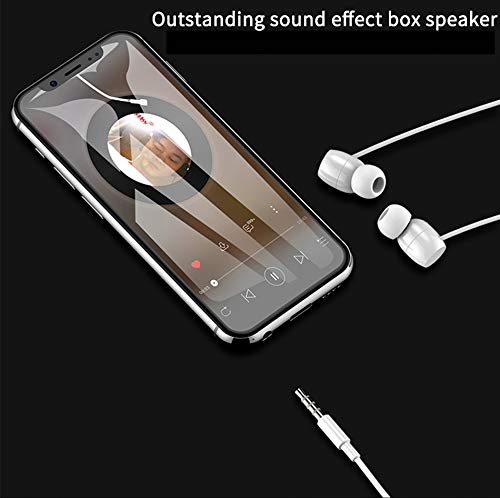 K-Touch I9 Super Mini teléfono móvil 3.5"más pequeño, pequeño teléfono Inteligente con Android ID de Cara Android 6.0 4G Quad Core 2GB 16GB Play Store (Verde, I9G 32G ROM Agregar 32GB)