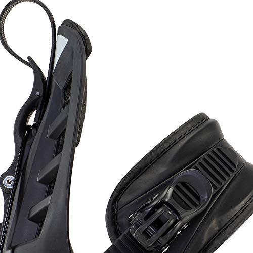 K2 Cinch TC Fijación para Snowboard, Mujer, Negro, M (EU: 36.5-40.5 / UK: 4-7 / Mondo: 23-26)