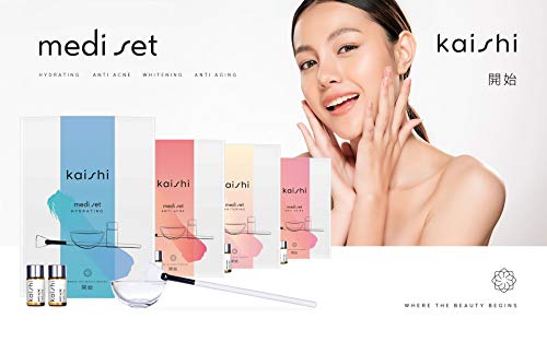 Kaishi - Ampollas rejuvenecedoras Mediset para combatir el envejecimiento, 15 ml (5 unidades de 3 ml)