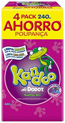 Kandoo Toallitas Frutas Bosque 6X(4X60)-Pr