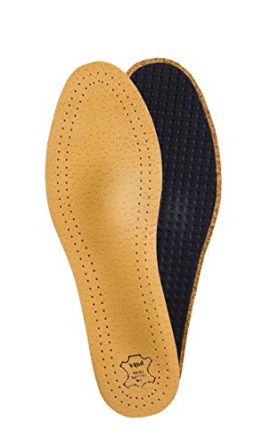 Kaps Plantillas de cuero ortopédico para el dolor en el antepié de Metatarsalgia, inserciones ortopédicas de calzado de longitud completa para hombres y mujeres, Master, todos los tamaños (42 EUR)