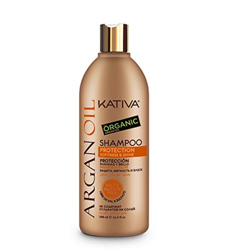 Kativa Argan Oil Protección Champú 500ml + Acondicionador 500ml + Mascarilla 250ml