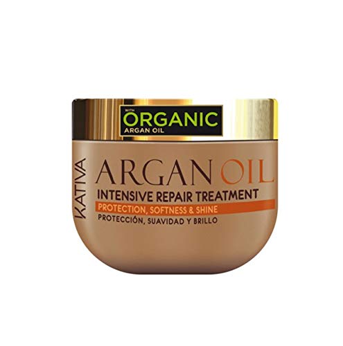 Kativa Argan Oil Protección Champú 500ml + Acondicionador 500ml + Mascarilla 250ml