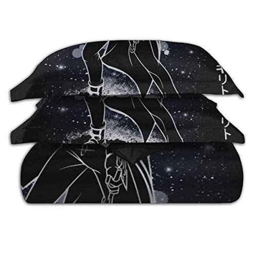 KDRW Funda de edredón Ropa de Cama y Ropa de Cama edredón y Funda de edredón Sword Art Online 3 Piece Bedding Set 86"" x70 Sword Art Online Decorative Duvet Cover Set (1 Quilt Cover 2 Pillowcases)