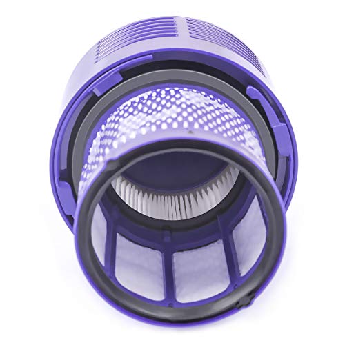 KEEPOW - Filtro lavable de repuesto para aspiradora Dyson V10 Animal, V10 Absolute, V10 Cyclone Series, V10 Total Clean, SV12 en comparación con la parte # 969082-01