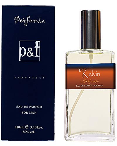 KELVIN by p&f Perfumia, Eau de Parfum para hombre, Vaporizador (110 ml)