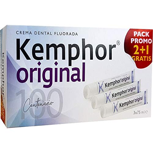 Kemphor Kemphor Dentifrico 75 Ml Familiar Pack 3X2 Original - 75 ml