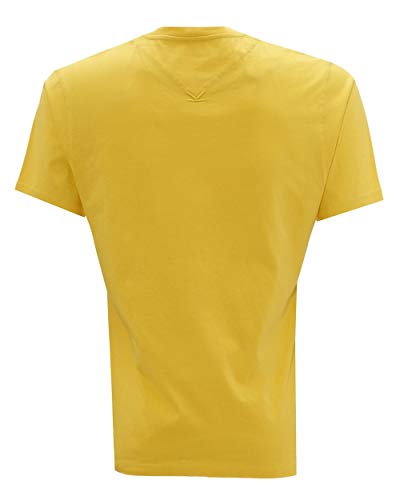 Kenzo - Camiseta para hombre con logotipo clásico Amarillo Limón. XL