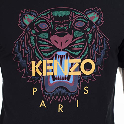 Kenzo Tiger Head Camiseta L Negro