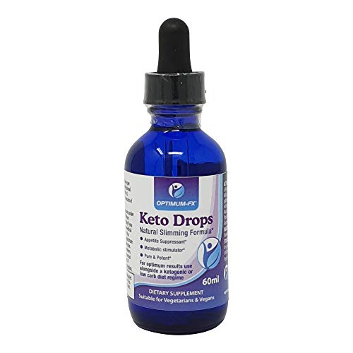 Keto Diet Drops Gotas Dieta Cetogénica Para Potenciar El Régimen Keto – Aumento De Energía Supresor Del Apetito Quemador De Grasa Estimulador Del Metabolismo y La Cetosis - 60 ml Suministro Para 1 Mes