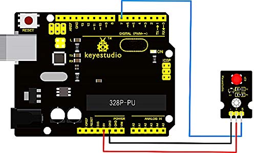 KEYESTUDIO 37-en-1 Pack de Kit de Módulos Sensores con Tutorial Gratis en PDF para Arduino Project, Mega , UNO, Nano, Sensor Sensores Kit, Raspberry Sensores Kit