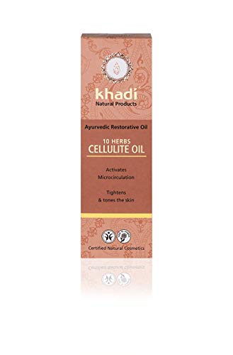Khadi 1118-060 Aceite Corporal 10 Hierbas Anticelulitico, 100 ml
