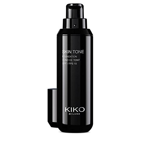 KIKO Milano Skin Tone Foundation Base líquida para resaltar la cara SPF 15
